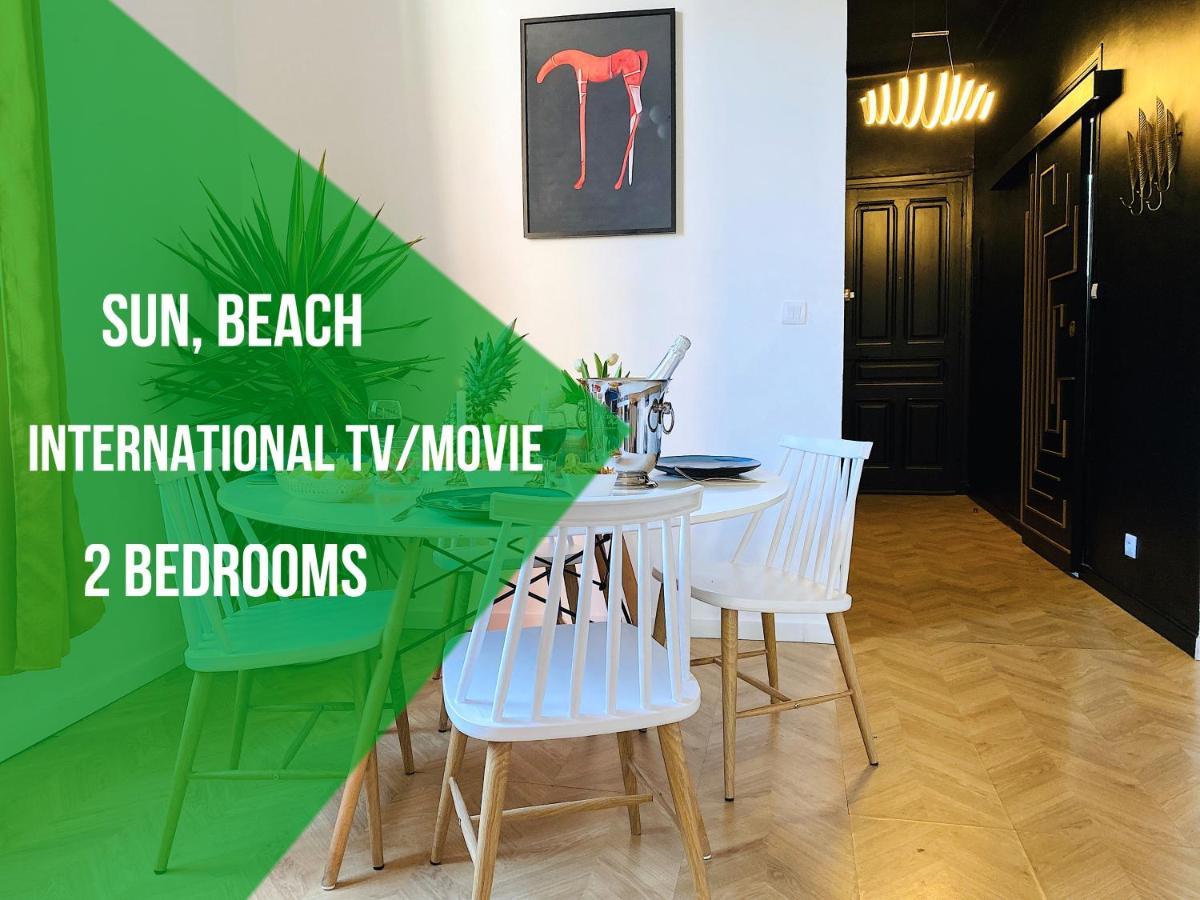 Sea - 2 Bedroom - Kitchen - Wifi - Tramway - Air Conditioner Nice Luaran gambar